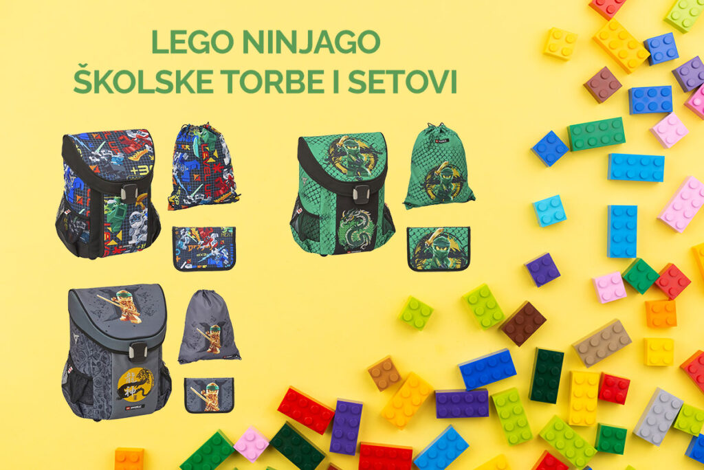 Lego Ninjago školske torbe i setovi | Biroprint.ht
